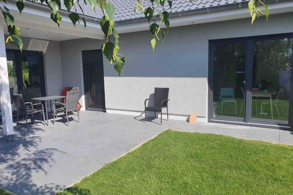 Ruhige Wohnung Mit Terrasse Oberbrechen Eksteriør billede