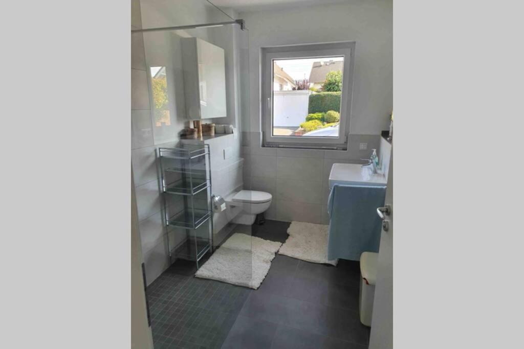Ruhige Wohnung Mit Terrasse Oberbrechen Eksteriør billede